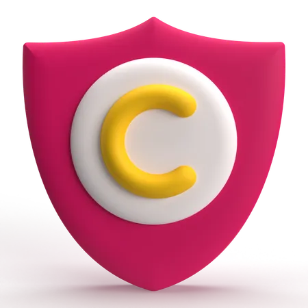 Copyright  3D Icon