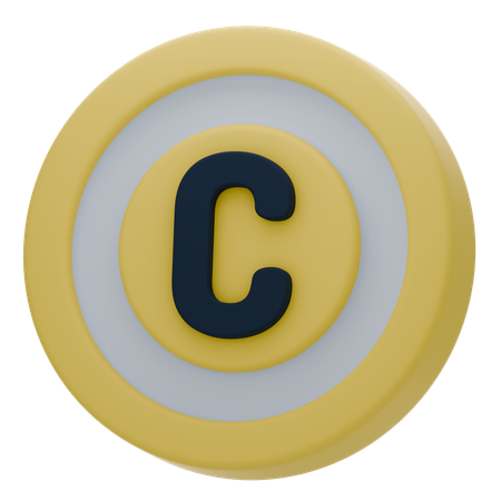 Copyright  3D Icon