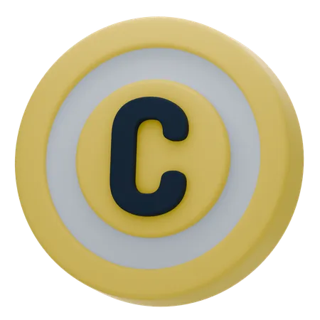 Copyright  3D Icon