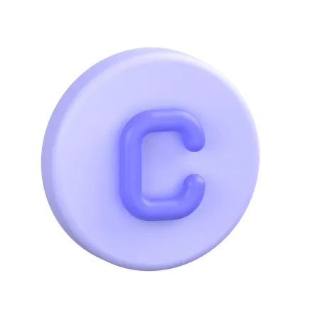 Copyright Sign  3D Icon