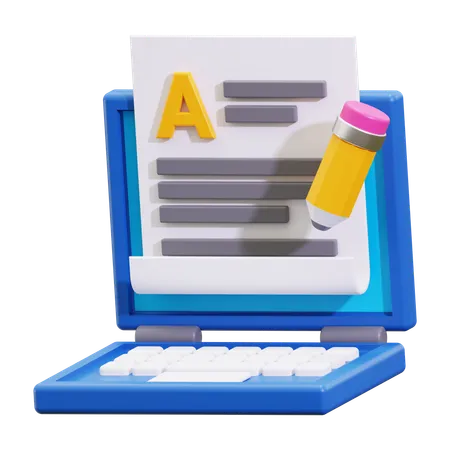 Copywriting  3D Icon