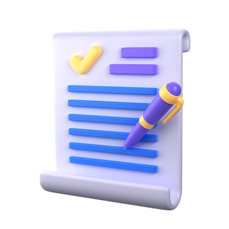 Copywriting  3D Icon