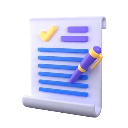 Copywriting  3D Icon