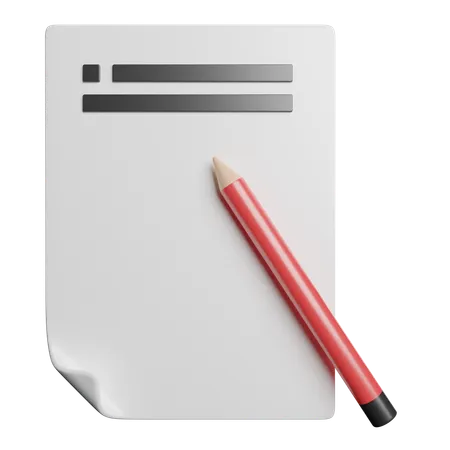 Copywriting  3D Icon