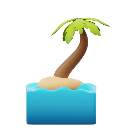 Coqueiro  3D Icon