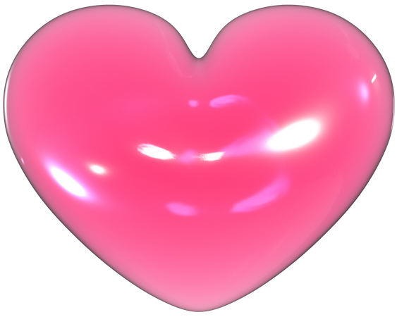 Coração  3D Icon
