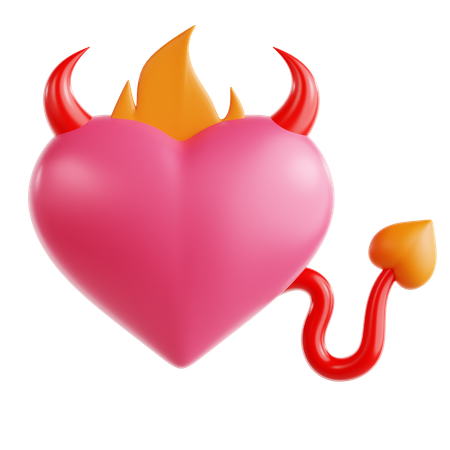 Coração do Diabo  3D Icon