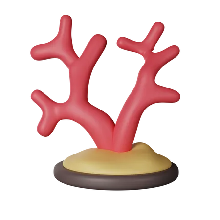 Corail  3D Icon