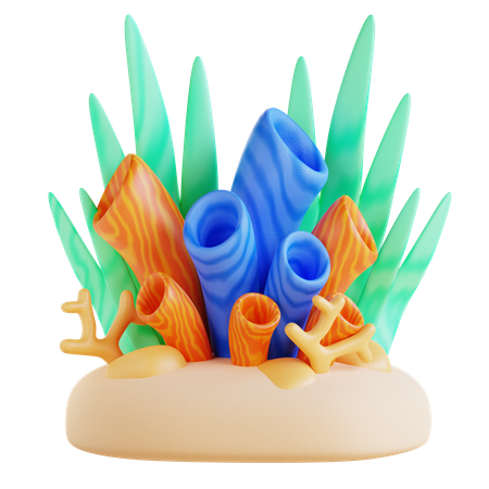 Corail  3D Icon