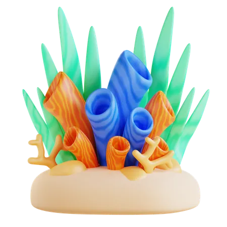 Corail  3D Icon