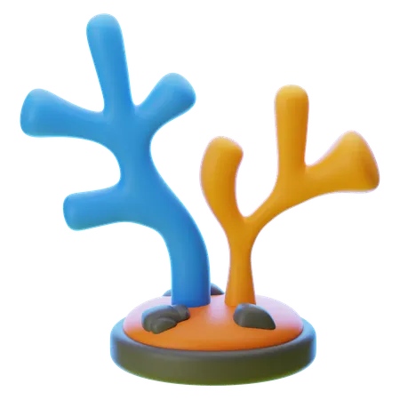 CORAL  3D Icon