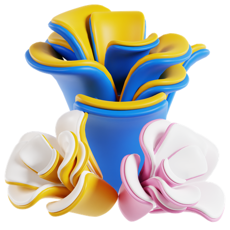 Coral  3D Icon