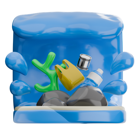 Coral  3D Icon