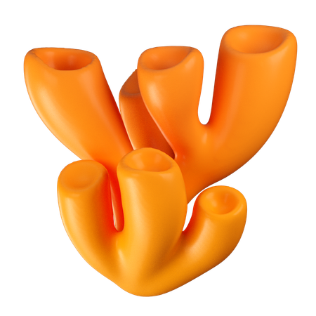 Coral reef  3D Icon