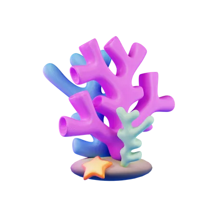 Corals  3D Icon