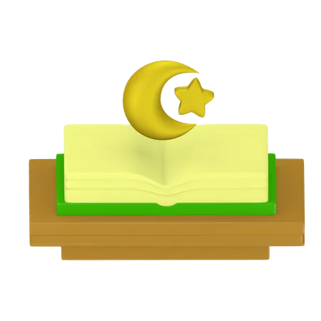 Coran musulman  3D Icon