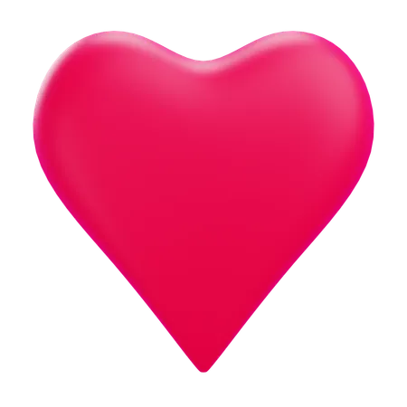 Corazón  3D Icon