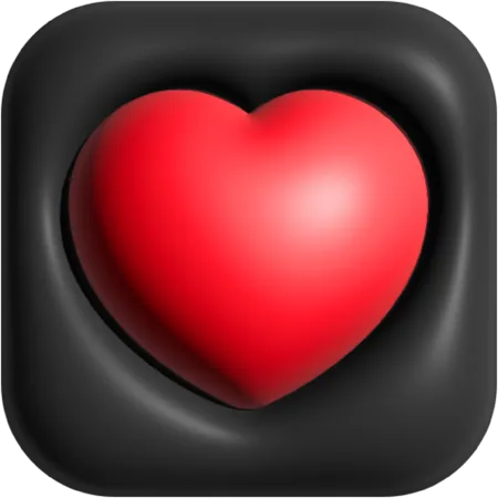 Corazón  3D Icon