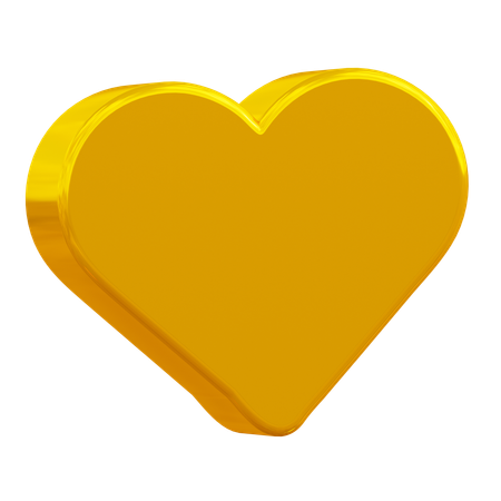 Corazón  3D Icon