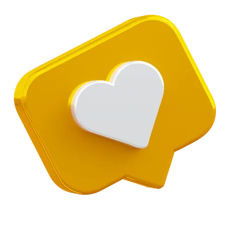 Corazón  3D Icon