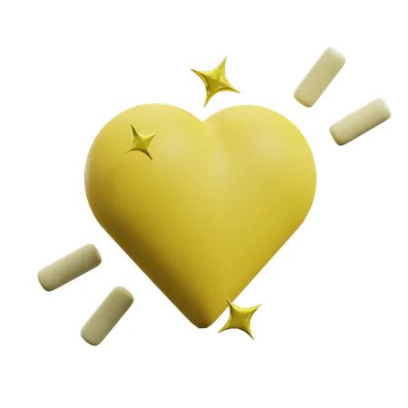 Corazón  3D Icon