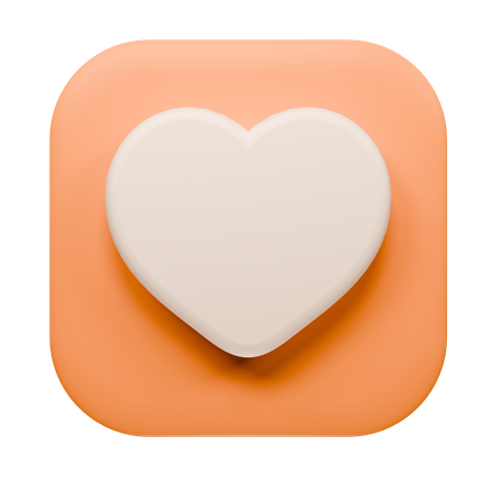 Corazón  3D Icon