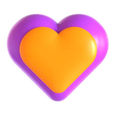 Corazón  3D Icon