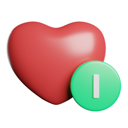 Corazón  3D Icon