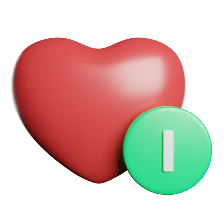 Corazón  3D Icon