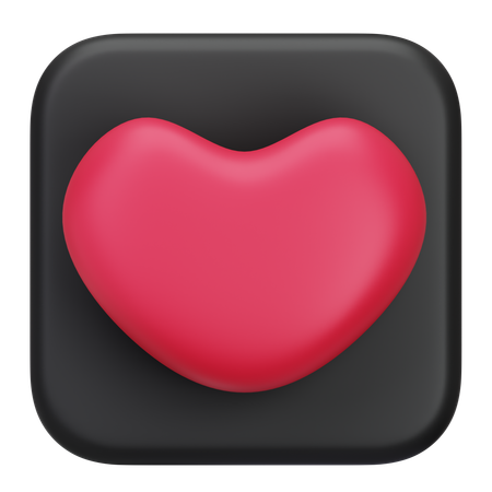 Corazón  3D Icon