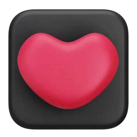 Corazón  3D Icon