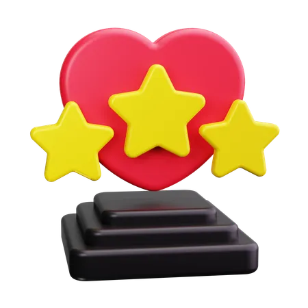 Corazón  3D Icon