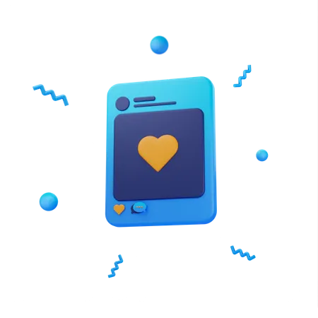 Corazón  3D Icon