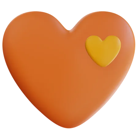 Corazón  3D Icon