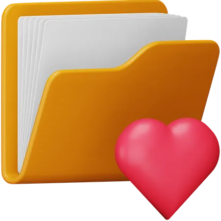 Corazón  3D Icon