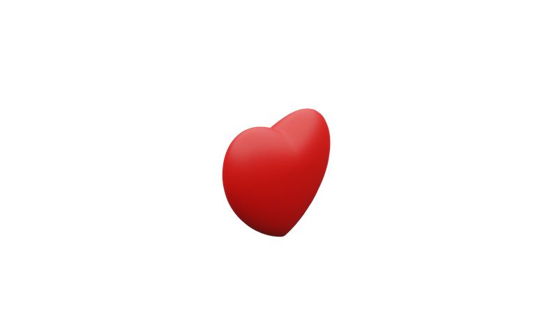 Corazón  3D Icon