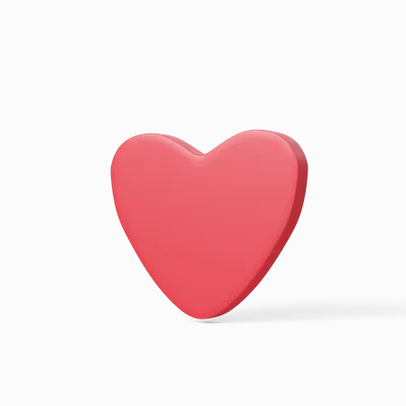 Corazón  3D Icon