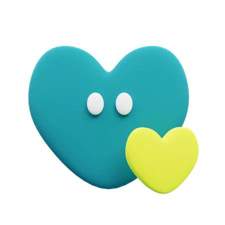 Corazón  3D Icon