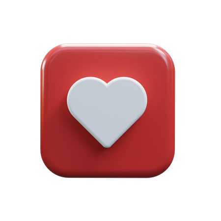 Corazón  3D Icon