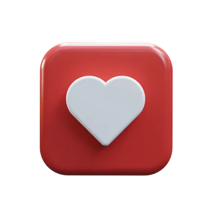 Corazón  3D Icon