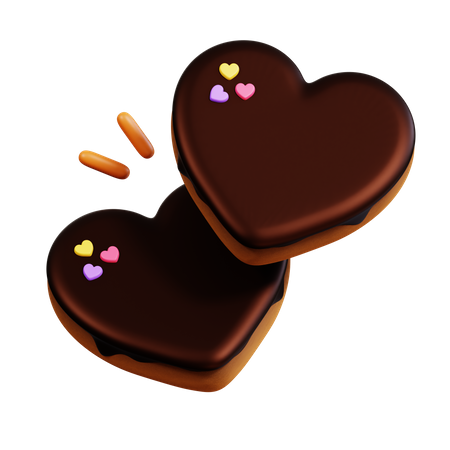 Chocolate corazon  3D Icon