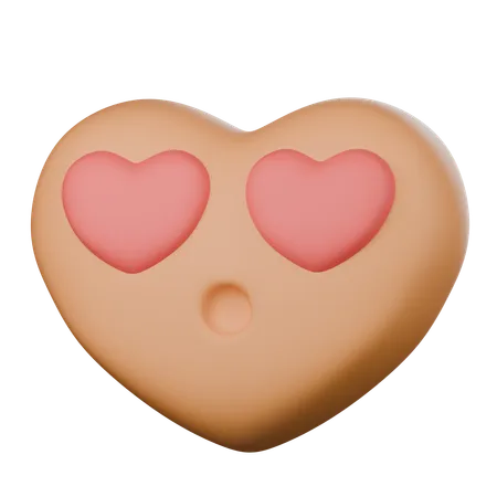 Emoji de corazon  3D Icon