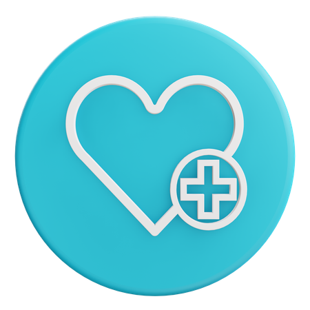 Hospital del corazon  3D Icon