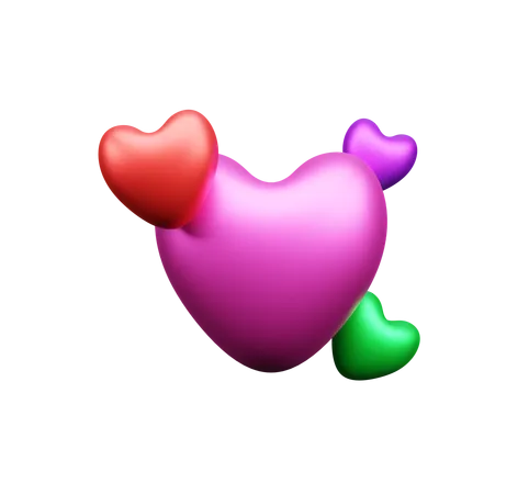 Latidos del corazón  3D Icon