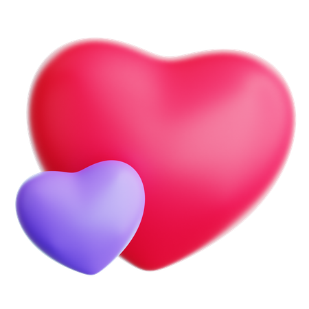 Corazones  3D Icon