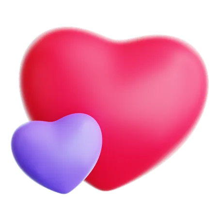 Corazones  3D Icon