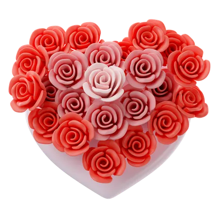 Corazones  3D Icon