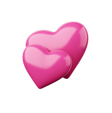 Corazones  3D Icon