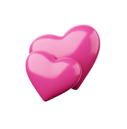 Corazones  3D Icon