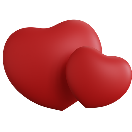 Corazones  3D Icon